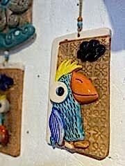 Tablet Seramik Duvar Süsü