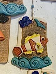 Tablet Seramik Duvar Süsü