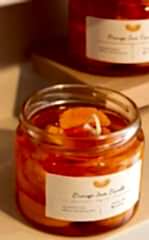 Mandalina Reçeli Mum