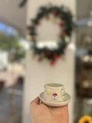 Kardan adam  Porselen Fincan