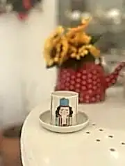 Kurşun Asker Porselen Fincan