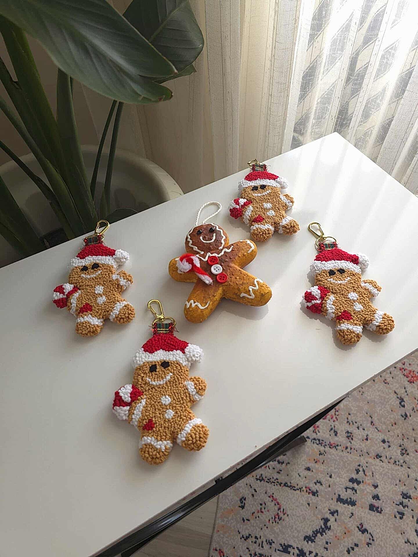 Kurabiye Adam Anahtarlık