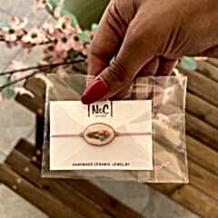 Dondurma Seramik Bileklik